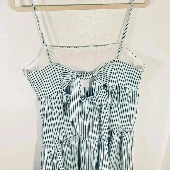 J. Crew Tie-Back Tiered Dress Stripe - Picture 7 of 11